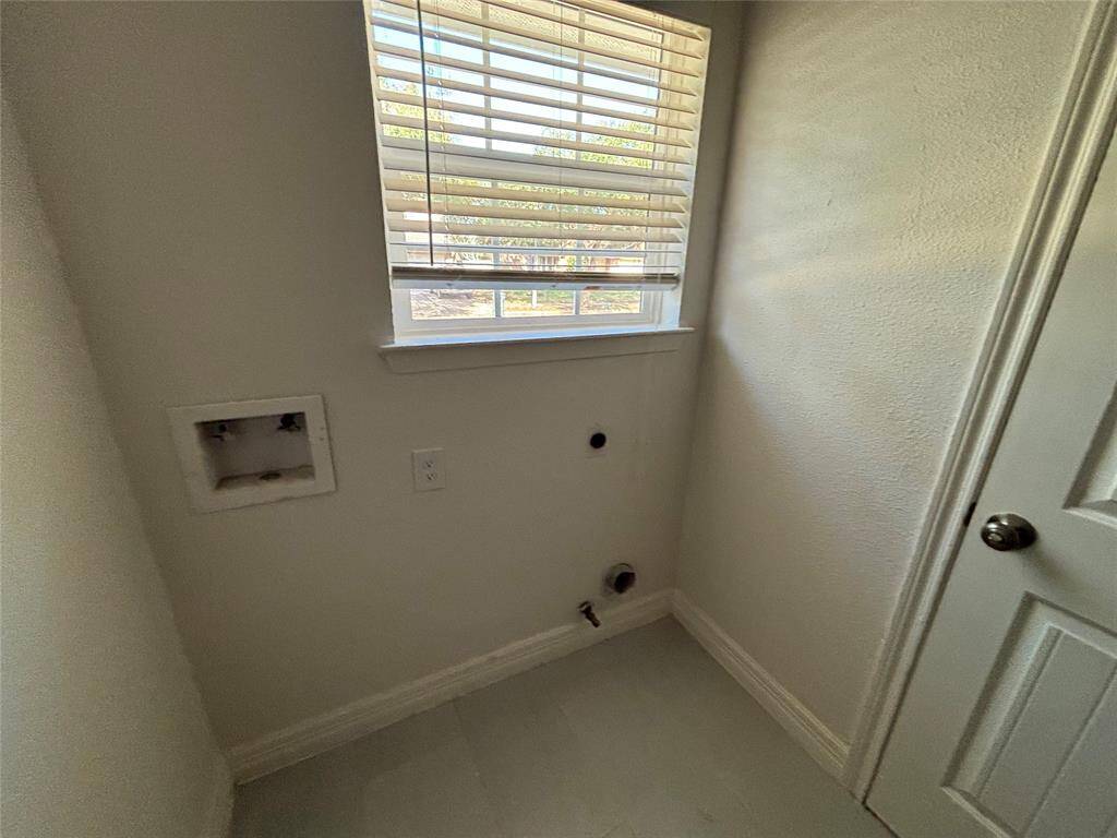 Laundry room.