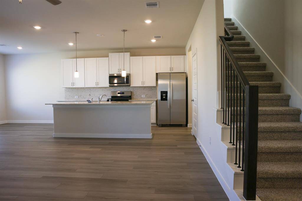 Brand new fridge is included.