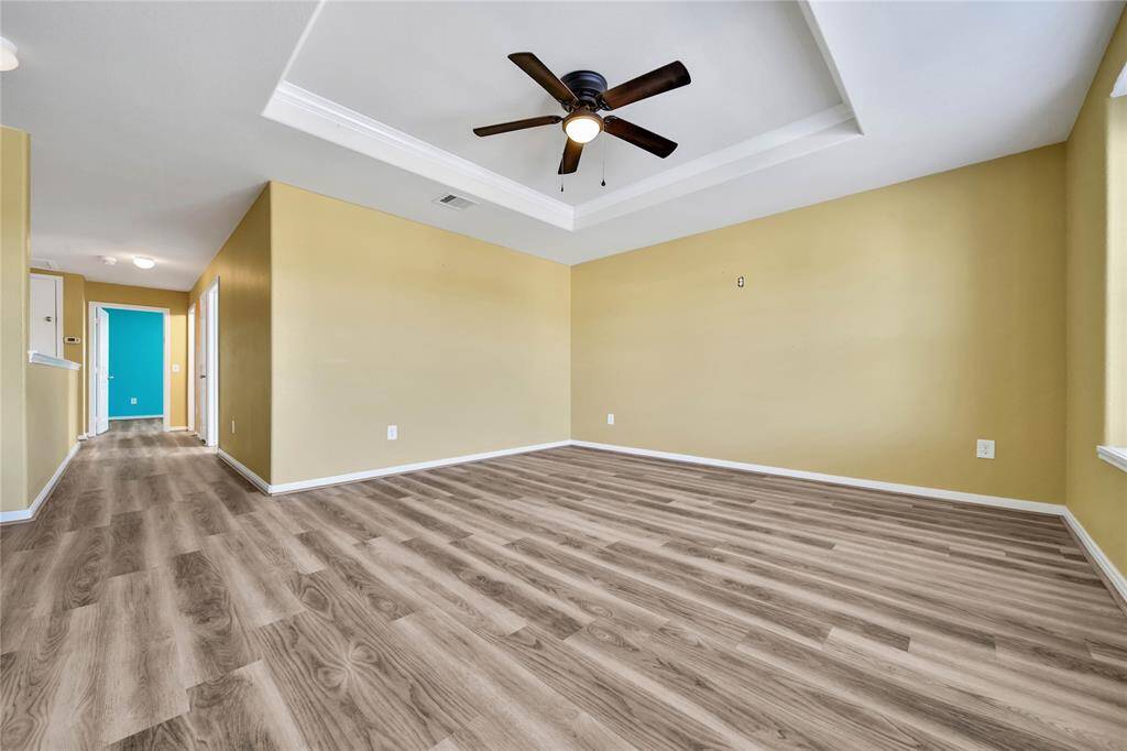 View of hall leading to bedroom