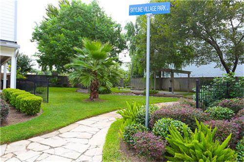 View of the quaint park inside subdivision