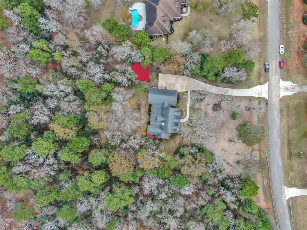 Discover this serene home nestled in lush greenery, offering privacy and a spacious driveway, ideal for tranquil living.
