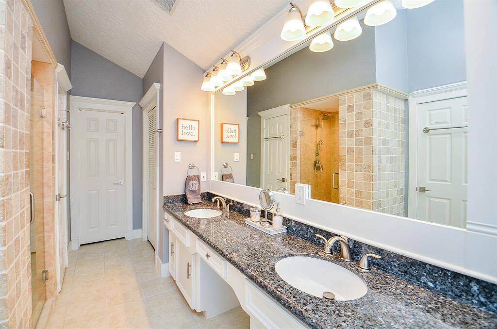More of the gorgeous master bathroom suite.