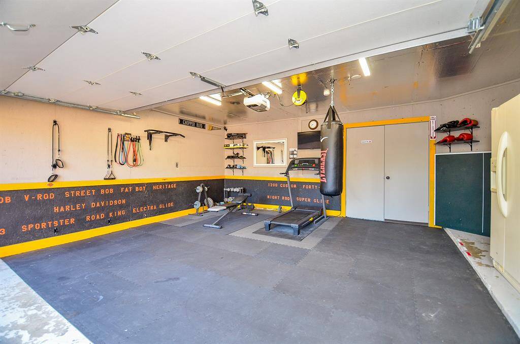 The garage.