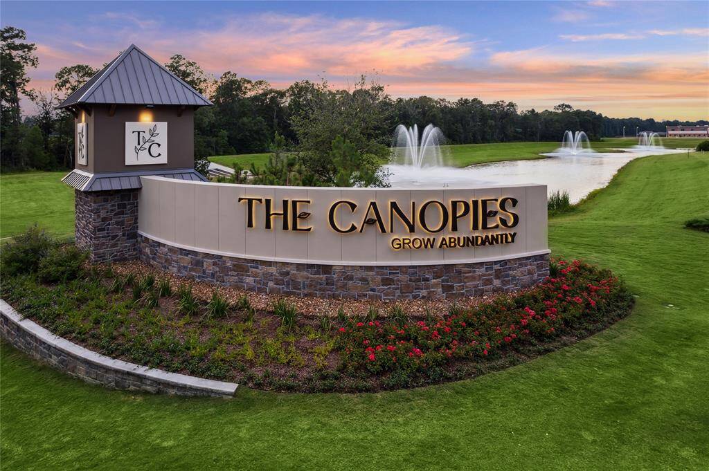 The Canopies Entry Monument