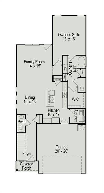 The Robin II- First Floor Plan
