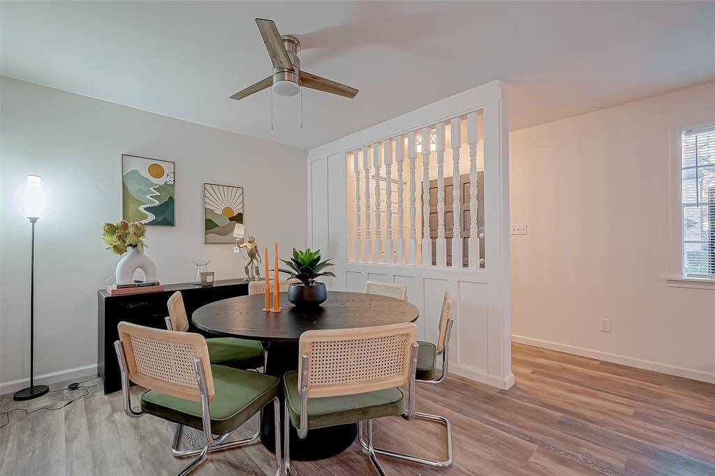 Elegant dining space ideal for hosting meals and gatherings.