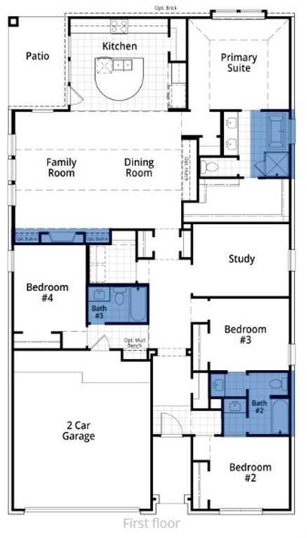 Monet 2327 floorplan