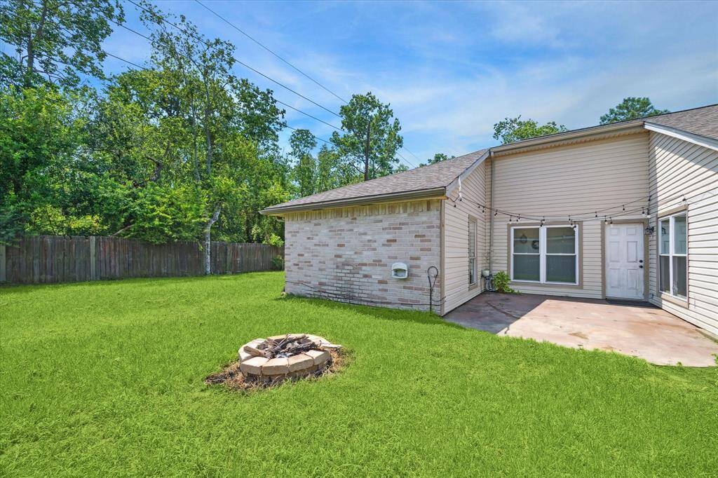 Enjoy the approaching fall evenings in this huge yard with no back neighbors