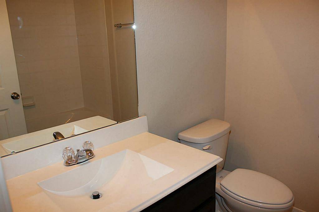 Hallway bathroom