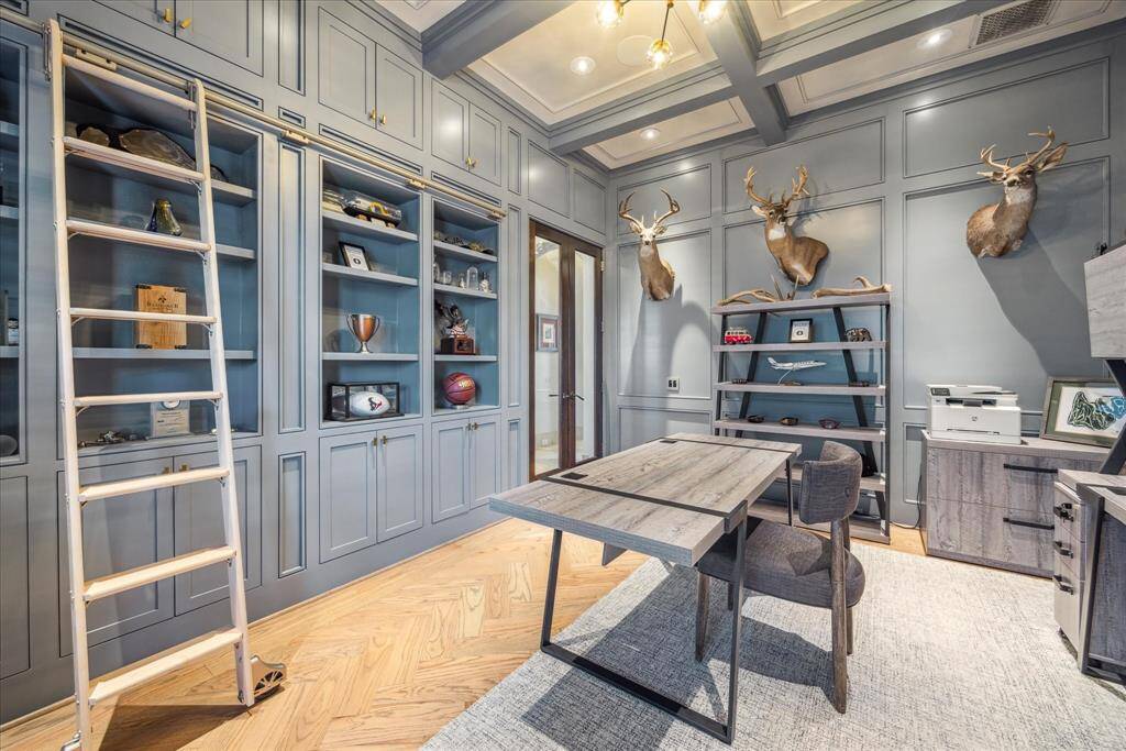 Another view of the first floor office/library