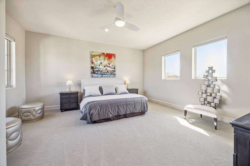 Expansive second floor suite