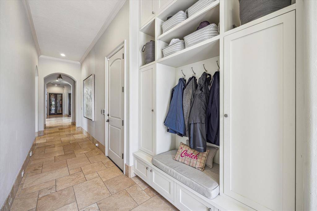Side entry with MUD Room, garage access and laundry room