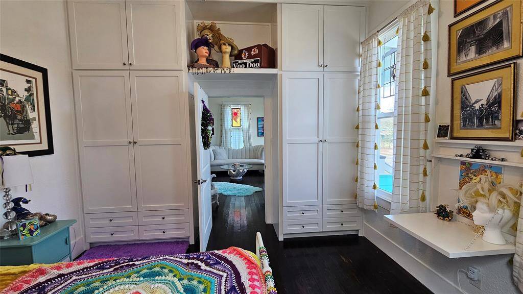 Built in Closets and a desk also in the 3rd Bedroom!
