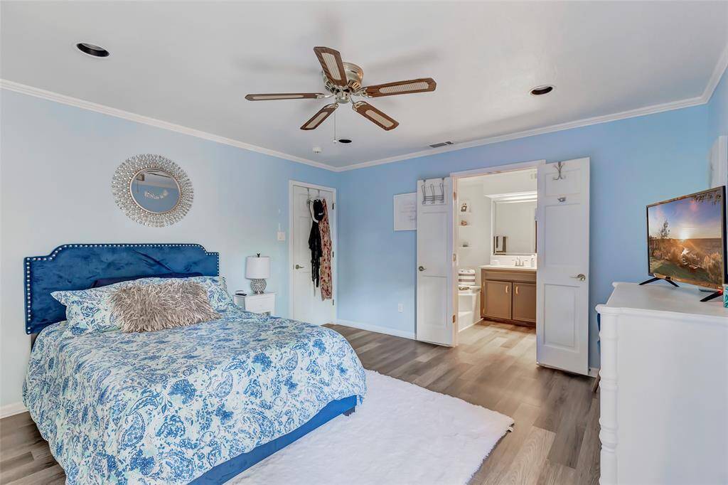 Cozy and spacious family room downstairs