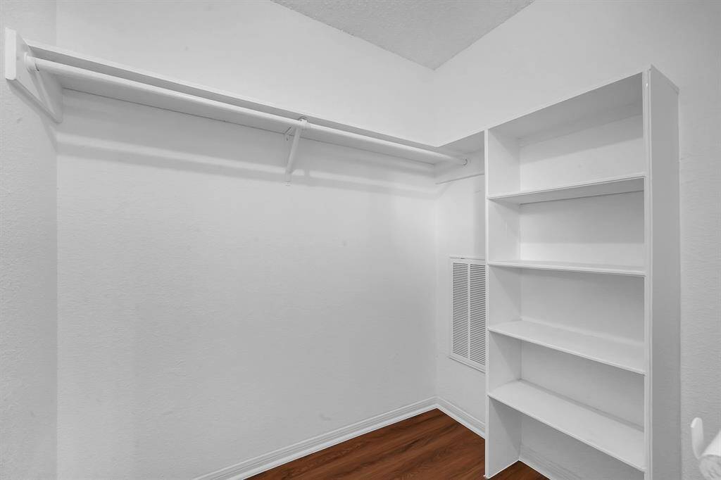 Custom Walk-In Closet in the Primary Bedroom
