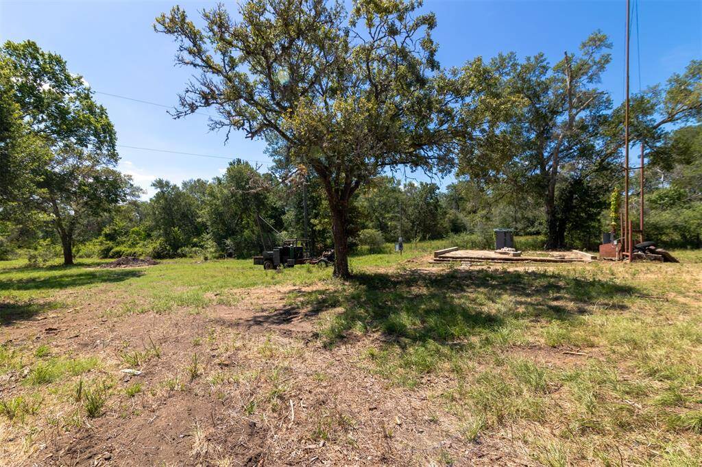 Alternate view of the property with previous slab, welding truck is not included in the sale as it is being sold separately.