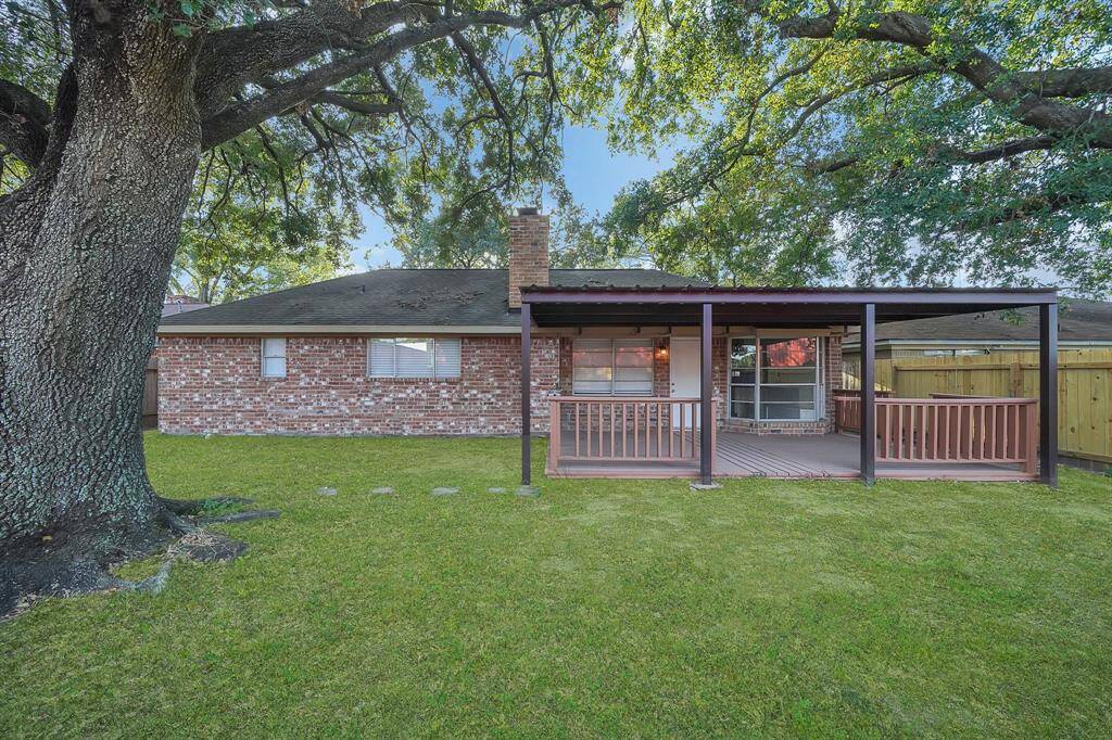 Enjoy the beautiful serene and spacious back yard.
