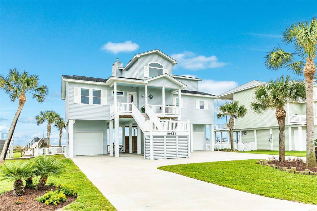 Welcome to 19623 Shores Dr. A 2019 custom built beach front home.