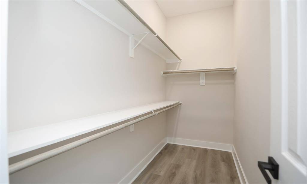 First of TWO walk in closets!