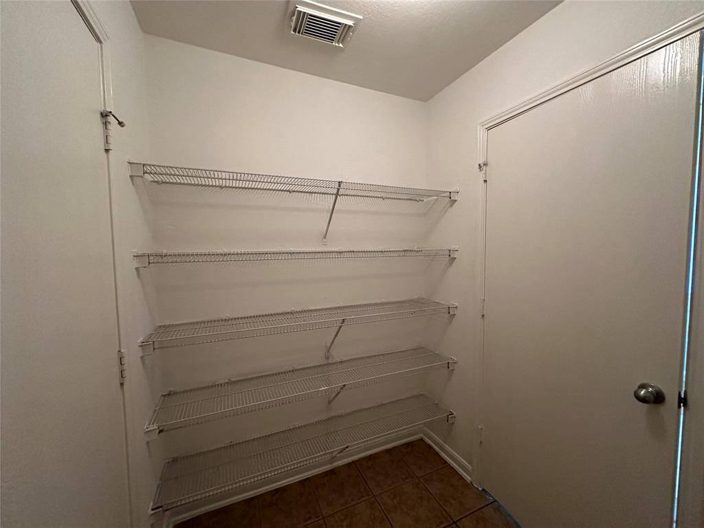Utility room shelves