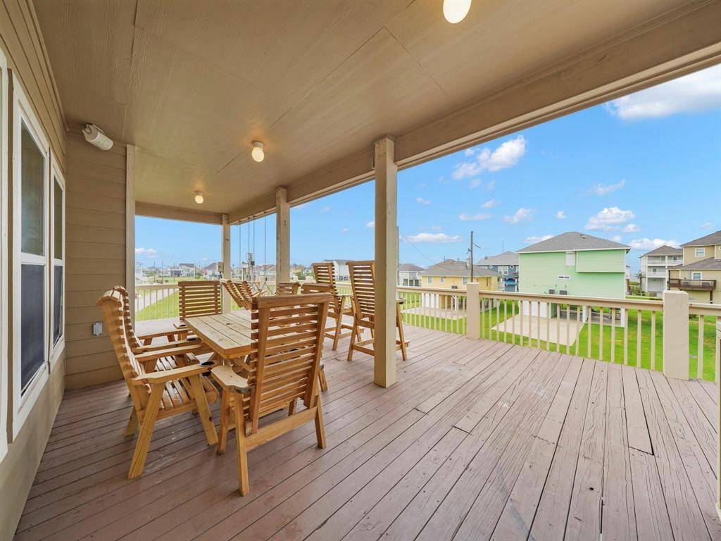Large deck space