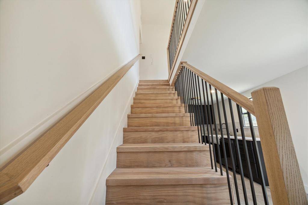 Notice the preponderance of wood in this home and the complete absence of laminate.