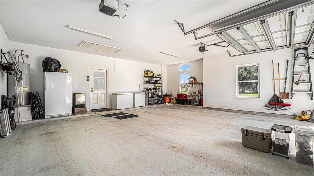 Oversized garage @ 706 sq ft with insulated walls, bump out and windows to front of property.