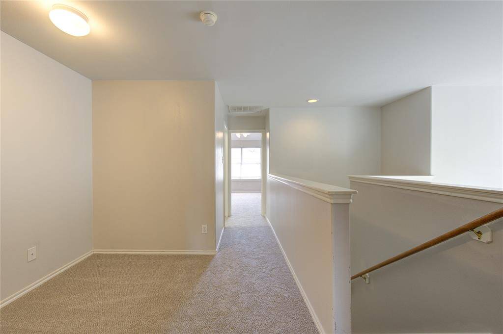 Upstairs den area.