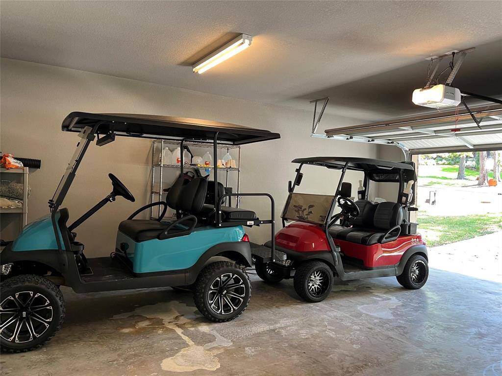 Preferred transportation for the residents when the weather is nice:)