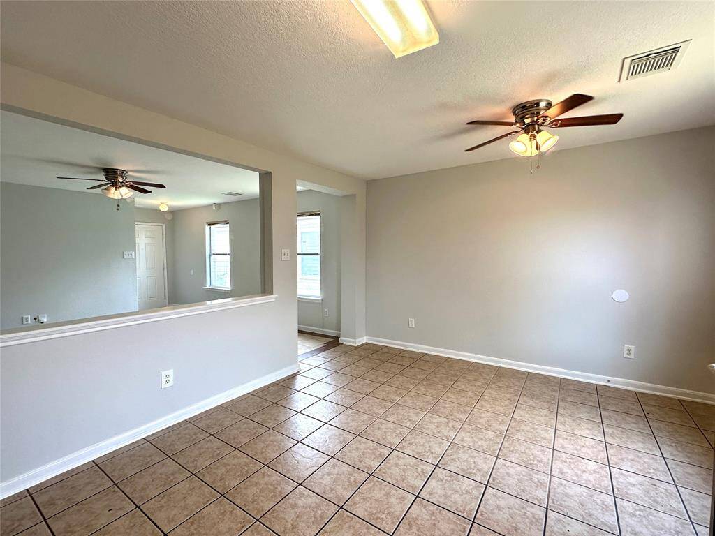 View of breakfast area in kitchen