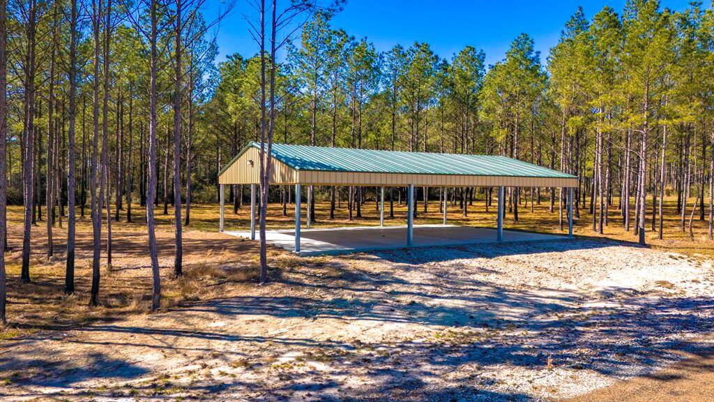 Neighborhood pavilion and walking trails