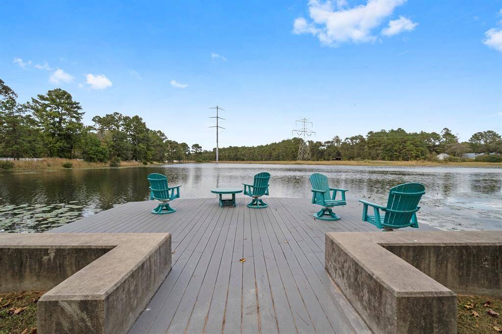 Enjoy the neighborhood lake