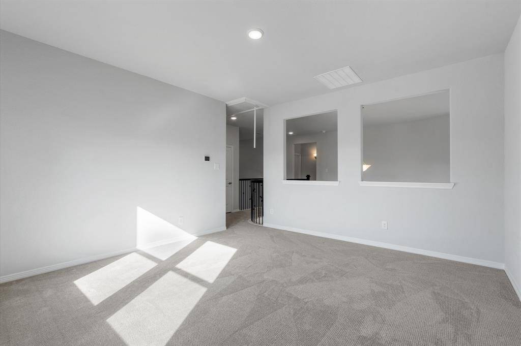 View of your Game Room located on the second level.