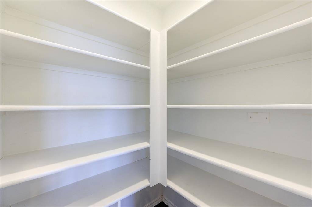 Kitchen pantry.