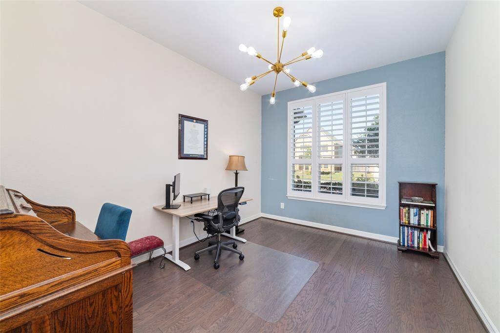 office with double doors