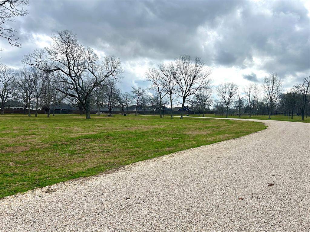 Expansive, open landscape with a gravel street