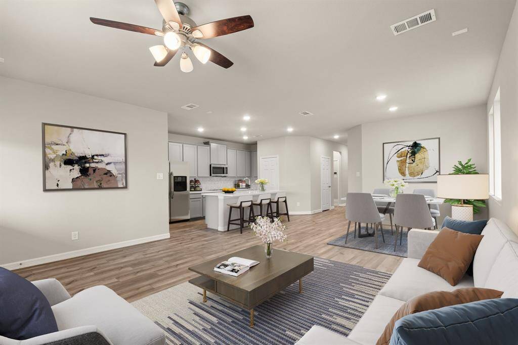 This home boasts a spacious open concept layout that combines the best of modern design and comfort for everyday living.