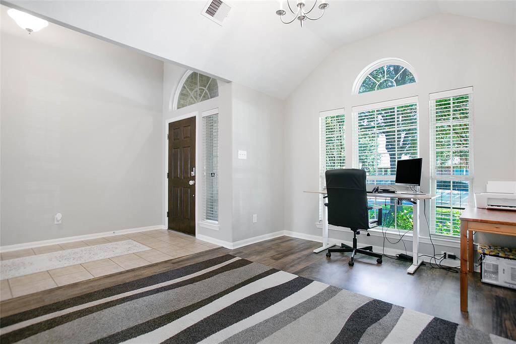 Dedicated office/study room, ideal for working from home or pursuing hobbies.