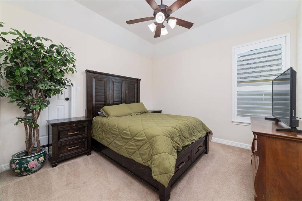 3rd bedroom connected to the 4th by shared bathroom
