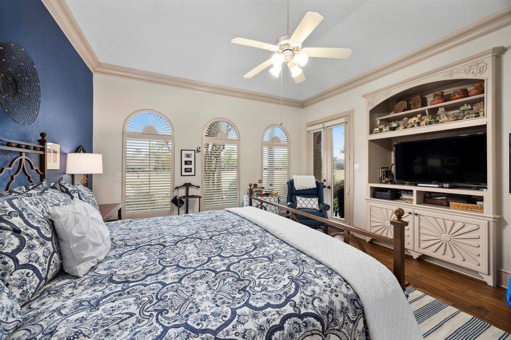 Another view of the master bedroom.