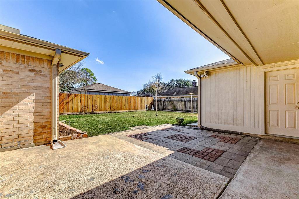 Step into your backyard, where comfort and functionality come together to create an inviting outdoor retreat. The spacious patio provides the perfect setting for outdoor living, seamlessly connecting indoor and outdoor spaces. With plenty of room for your outdoor furniture, it’s an ideal spot for relaxing, dining, or entertaining.