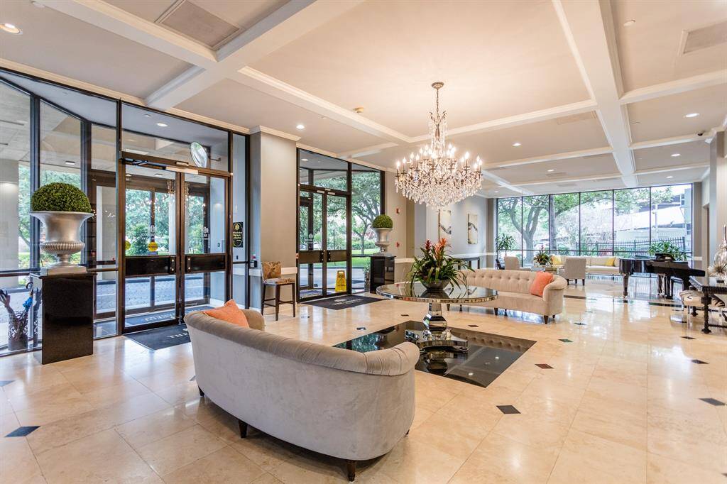 The Bristol Lobby with a 24/7 concierge