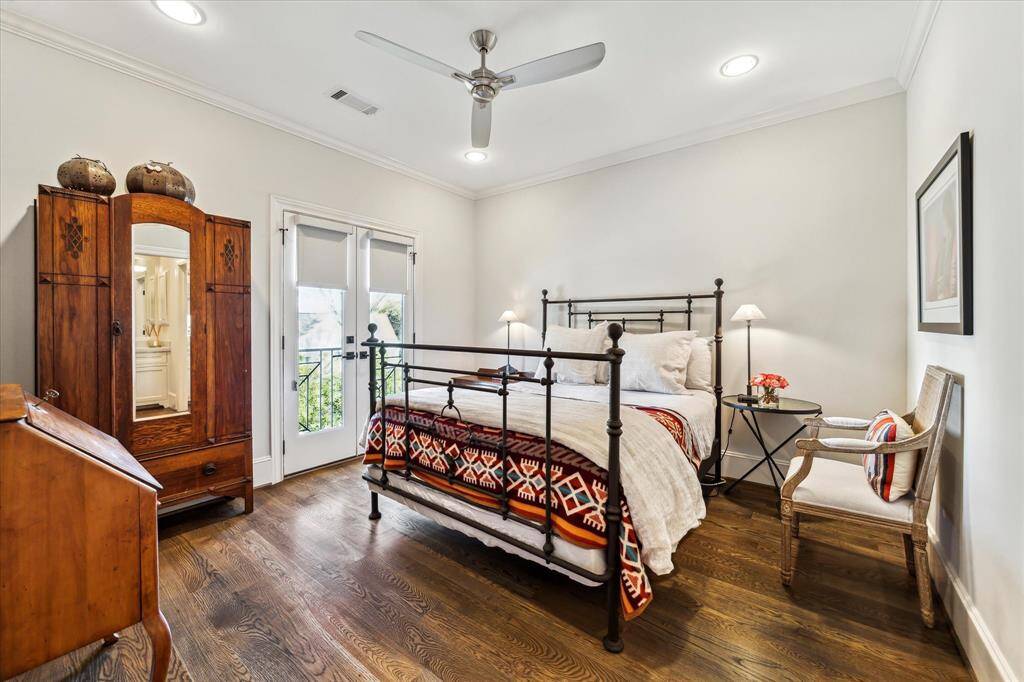 This Secondary Bedroom is located near the Gameroom. All bedrooms offers walk-in closets and lovely natural light.