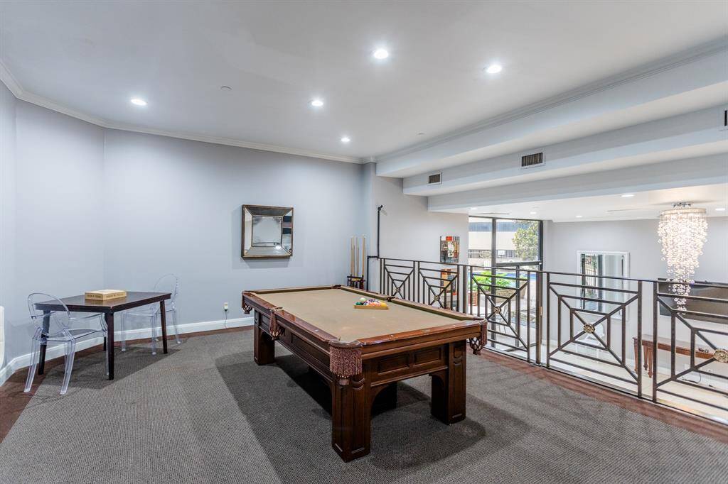 There is also a pool table in the party room!