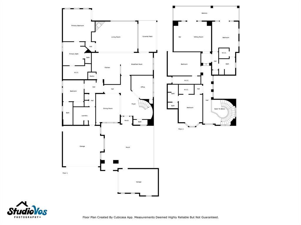 1st & 2nd Floor.