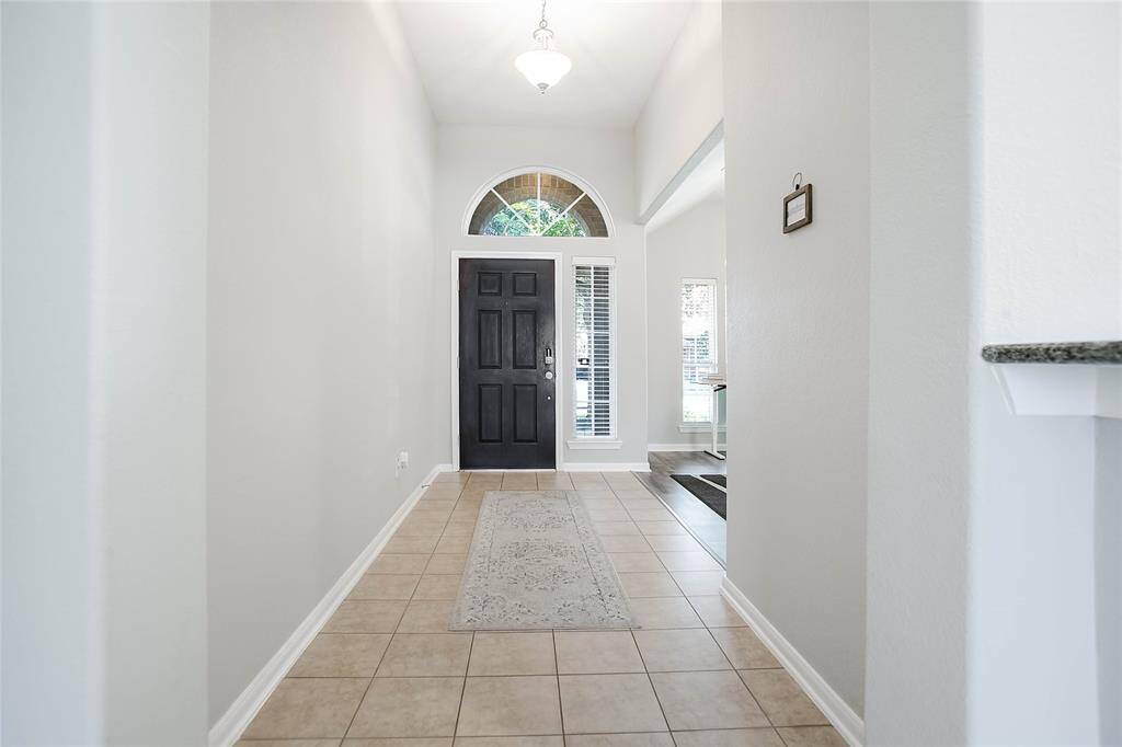 The entire home is fitted with tile and laminate wood flooring, so there's no carpet to worry about.