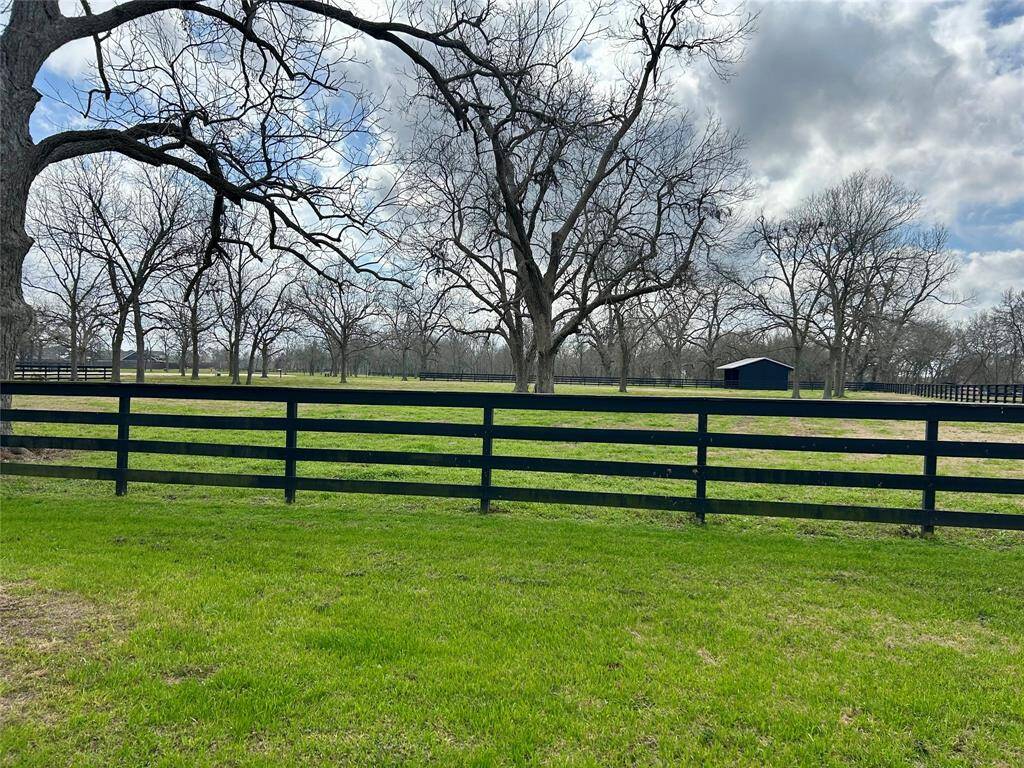 View of the lot as you enter the neighborhood