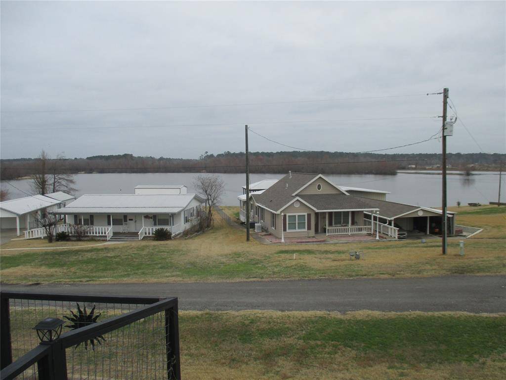 Cove view from porch with Kickapoo Creek in background