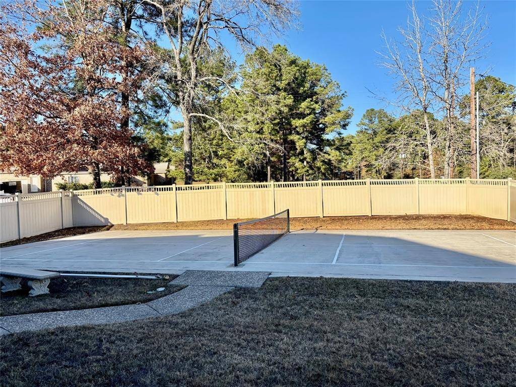 55+ Villas of Whiteoak Ranch Clubhouse offers a Pickle Ball Court.  Let's PLAY!