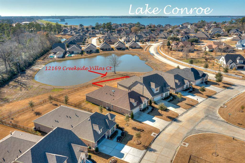 Experience serene Waterfront living in the Villas of Whiteoak Ranch, with exclusive Lake Conroe access just blocks away.